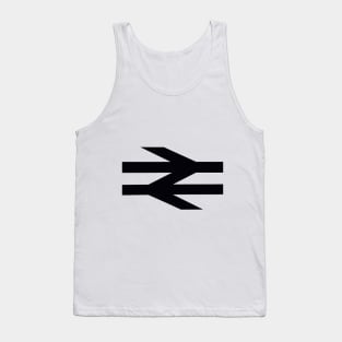 British Rail Double Arrow logo Tank Top